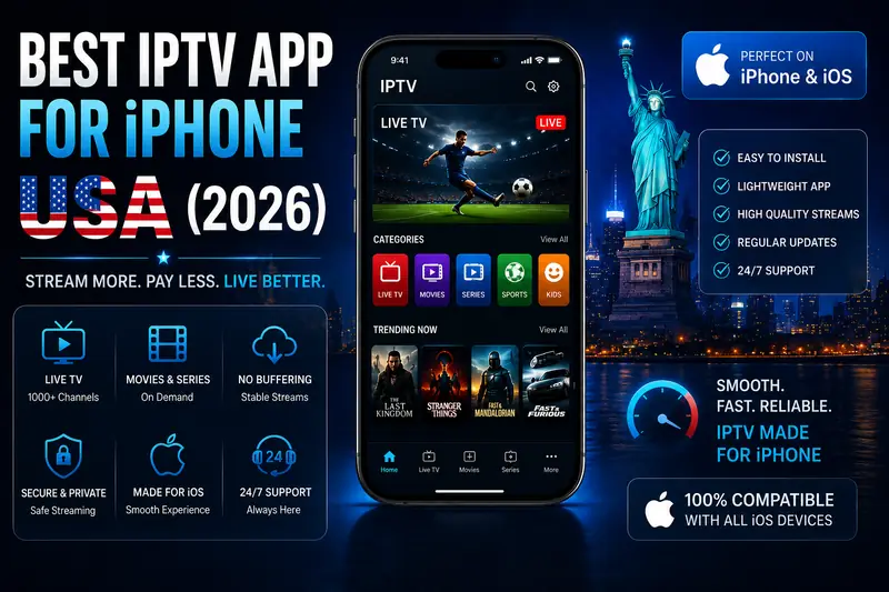Best IPTV App for iPhone USA (2026) — Top 5 iOS Players Ranked Best IPTV App for iPhone USA (2026) — Top 5 iOS Players Ranked
