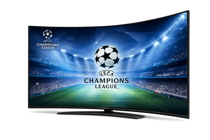 Live Champions League soccer on the best IPTV for sports in 4K