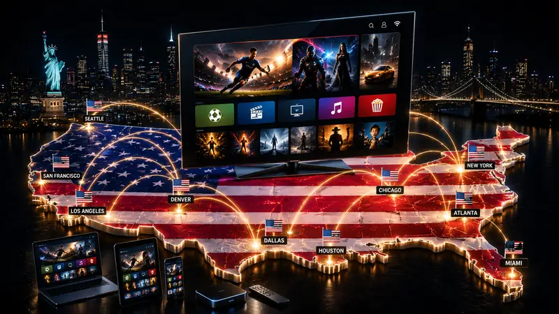 IPTV USA 2026 — The Best USA IPTV Service Best IPTV USA service 2026 — IPTV Smarters Plus