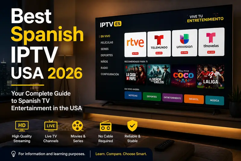 Best Spanish IPTV USA 2026 — Telemundo, Univision & Liga MX Best Spanish IPTV USA 2026 — Telemundo, Univision & Liga MX